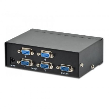 DIGITUS 4PORT VGA SEÇİCİ (DS-45100)