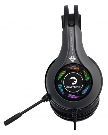GAMEPOWER TINKER V2 SİYAH 7.1 TİTREŞİMLİ GAMING KULAKLIK     