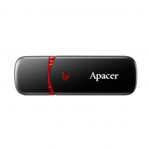 64 GB APACER AH333/64GB SİYAH USB 2.0 (AP64GAH333B-1)