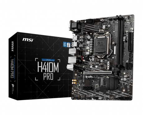 MSI H410M PRO 2933Mhz DDR4 HDMI VGA 1200P