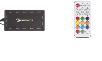 GAMEPOWER HORIZON RGB GAMING KASA MESH PANEL 750W