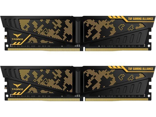 TEAM T-FORCE VULCAN TUF GAMING ALLIANCE 16GB (2X8GB) 3600MHZ CL18 DDR4 GAMING RAM (TLTYD416G3600HC18JDC01)