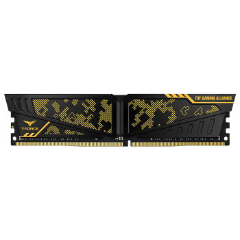 Team T-Force Vulcan TUF Gaming Alliance 8GB 1x8GB 3200MHz CL16 DDR4 Gaming Ram (TLTYD48G3200HC16F01)