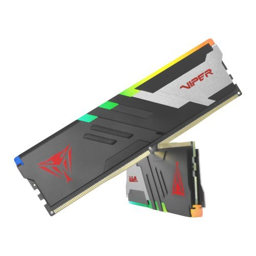 Patriot Viper Venom RGB 32GB (2x16GB) DDR5 7200MHz CL34 Gaming Ram (Bellek) (PVVR532G720C34K) Görseli
