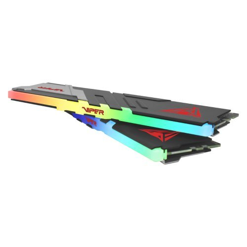 Patriot Viper Venom RGB 32GB (2x16GB) DDR5 7200MHz CL34 Gaming Ram (Bellek) (PVVR532G720C34K) Görseli