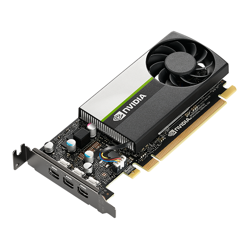 PNY VCNT400 4GB DDR6 64Bit 3 xDISPLAY ÇIKIŞLI PASİF SOĞUTUCULU YAPAY ZEKA AI EKRAN KARTI  (VCNT400-4GB-SB) Görseli