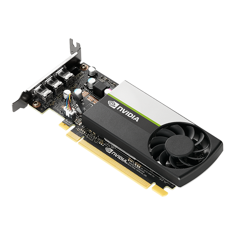 PNY VCNT400 4GB DDR6 64Bit 3 xDISPLAY ÇIKIŞLI PASİF SOĞUTUCULU YAPAY ZEKA AI EKRAN KARTI  (VCNT400-4GB-SB) Görseli