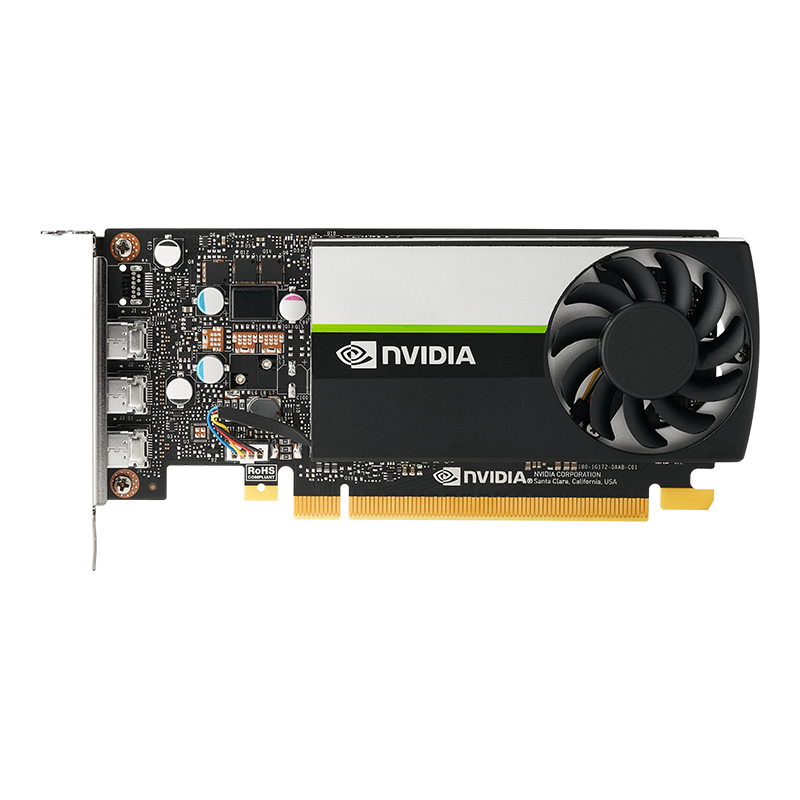 PNY VCNT400 4GB DDR6 64Bit 3 xDISPLAY ÇIKIŞLI PASİF SOĞUTUCULU YAPAY ZEKA AI EKRAN KARTI  (VCNT400-4GB-SB) Görseli