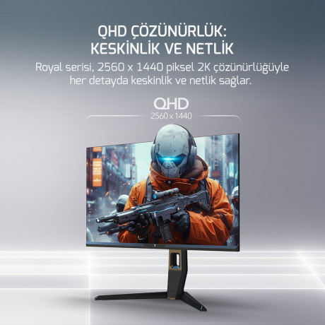 27 GAMEPOWER ROYAL V40 RGB 240HZ 0.5MS 2K FLAT IPS