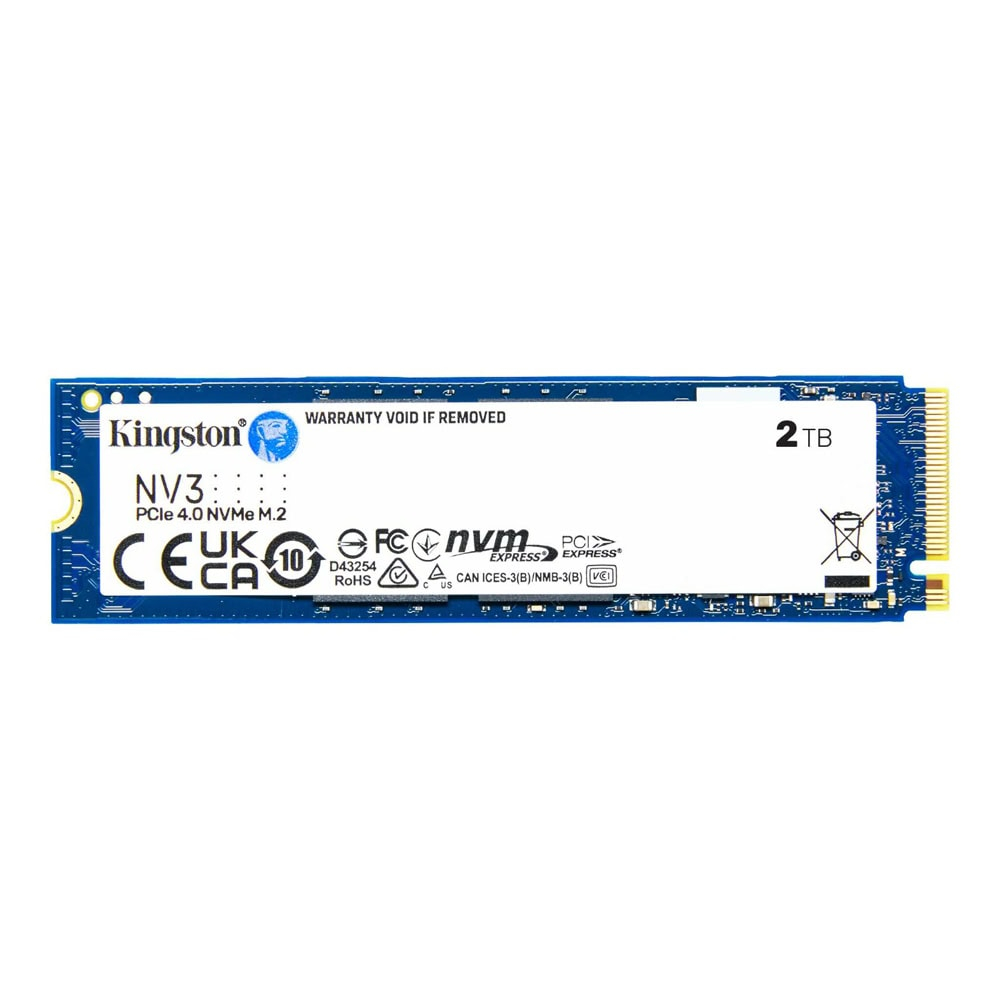 2TB KINGSTON NV3 SNV3S/2000G 6000/5000MB/S M.2 NVMe PCIe 4.0 Görseli