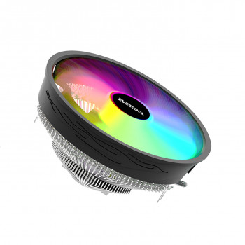 EVERCOOL CS-02 RAINBOW 3PİN 12CM LGA1700/AMD AM5 