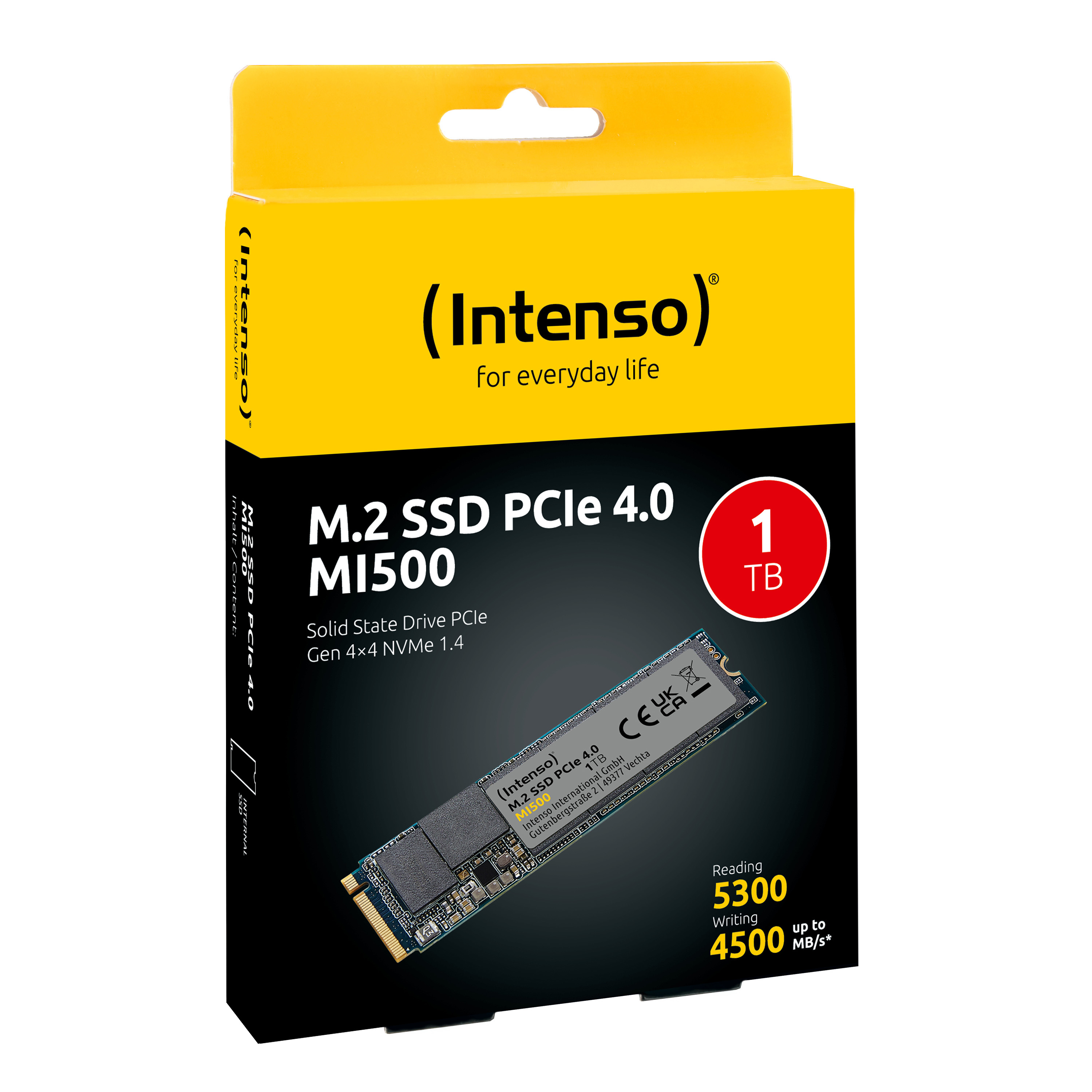 1TB INTENSO MI500 3836460 5300/4500MB/s SSD 1TB INTENSO MI500 3836460 5300/4500MB/s SSD