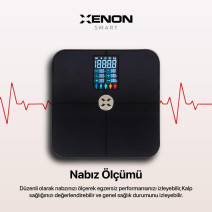 XENON SMART X8702 NABIZ OLCUMLU DIJITAL BASKUL
