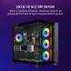 GAMEPOWER WARCRY TOPGLASS 4XARGB GAMING KASA 650W
