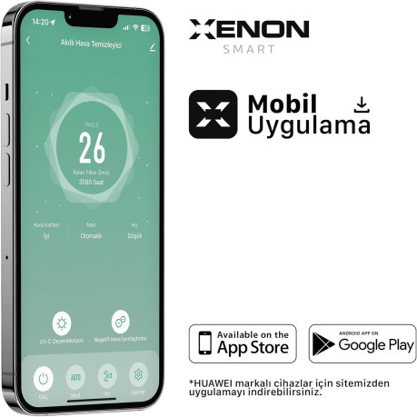 XENON SMART X7420_M2 AKILLI HAVA TEMIZLEYICI MAVI