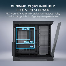 GAMEPOWER WARCRY PULSE 4X ARGB GAMING KASA 650W
