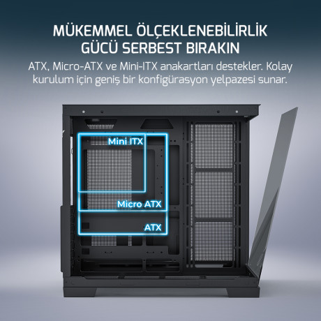 GAMEPOWER WARCRY PULSE 4X ARGB GAMING KASA 650W
