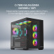 GAMEPOWER WARCRY PRISM 4XARGB FAN GAMING KASA 650W