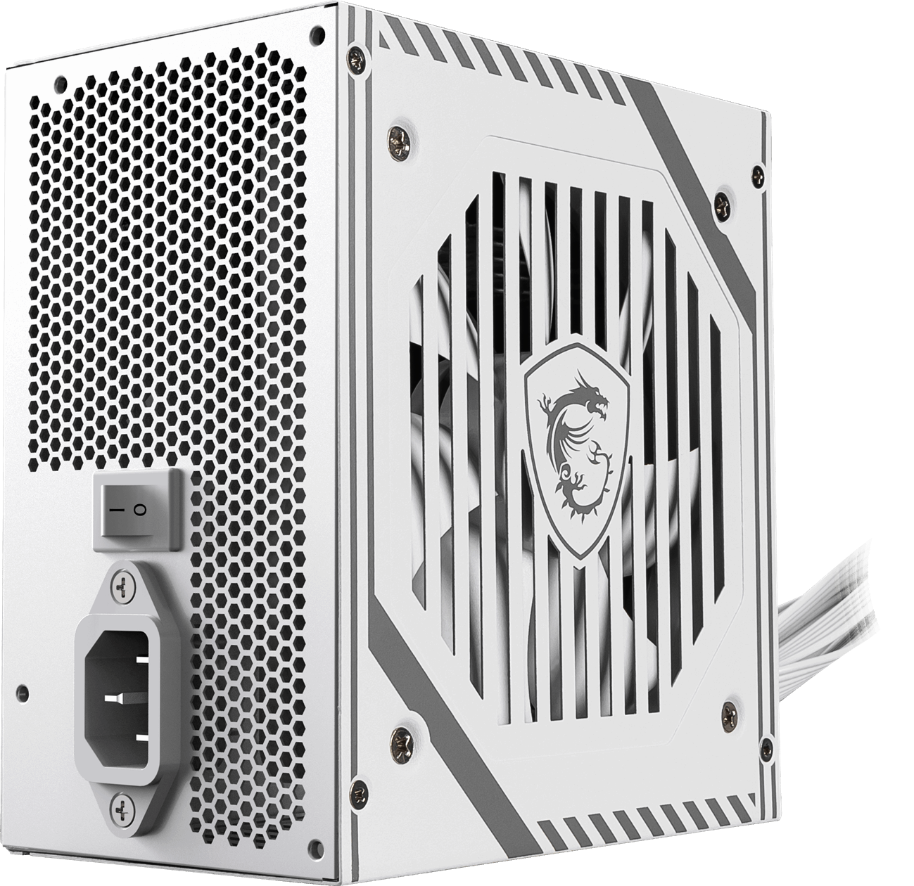 MSI MAG A650BNL WHITE 650W 80+ BRONZE POWER SUPPLY Görseli