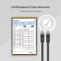 UNITEK CAT6 PATCH KABLO 1MT FLAT 1GBPS, SİYAH (C1809GBK)