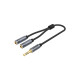 UNITEK 3.5MM AUX KULAKLIK ÇOKLAYICI Y KABLO (Y-C956ABK)