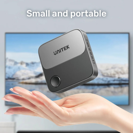 UNITEK WIRELESS 4K&60Hz KABLOSUZ GÖRÜNTÜ AKTARICI (V1162B01)