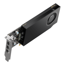 PNY RTX400 4GB DDR6 64Bit 4 xDISPLAY ÇIKIŞLI PASİF SOĞUTUCULU YAPAY ZEKA AI EKRAN KARTI  (VCNRTXA400-SB)